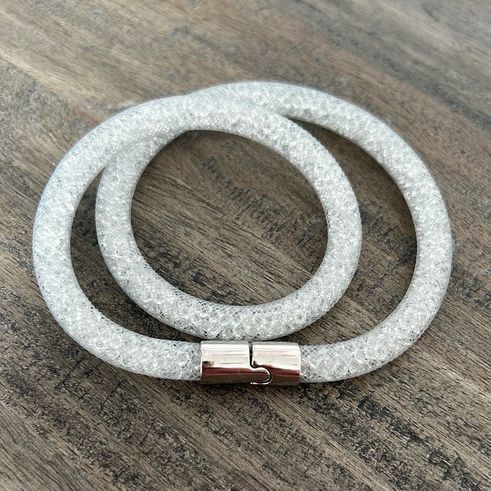 SWAROVSKI Stardust Double Wrap Bracelet